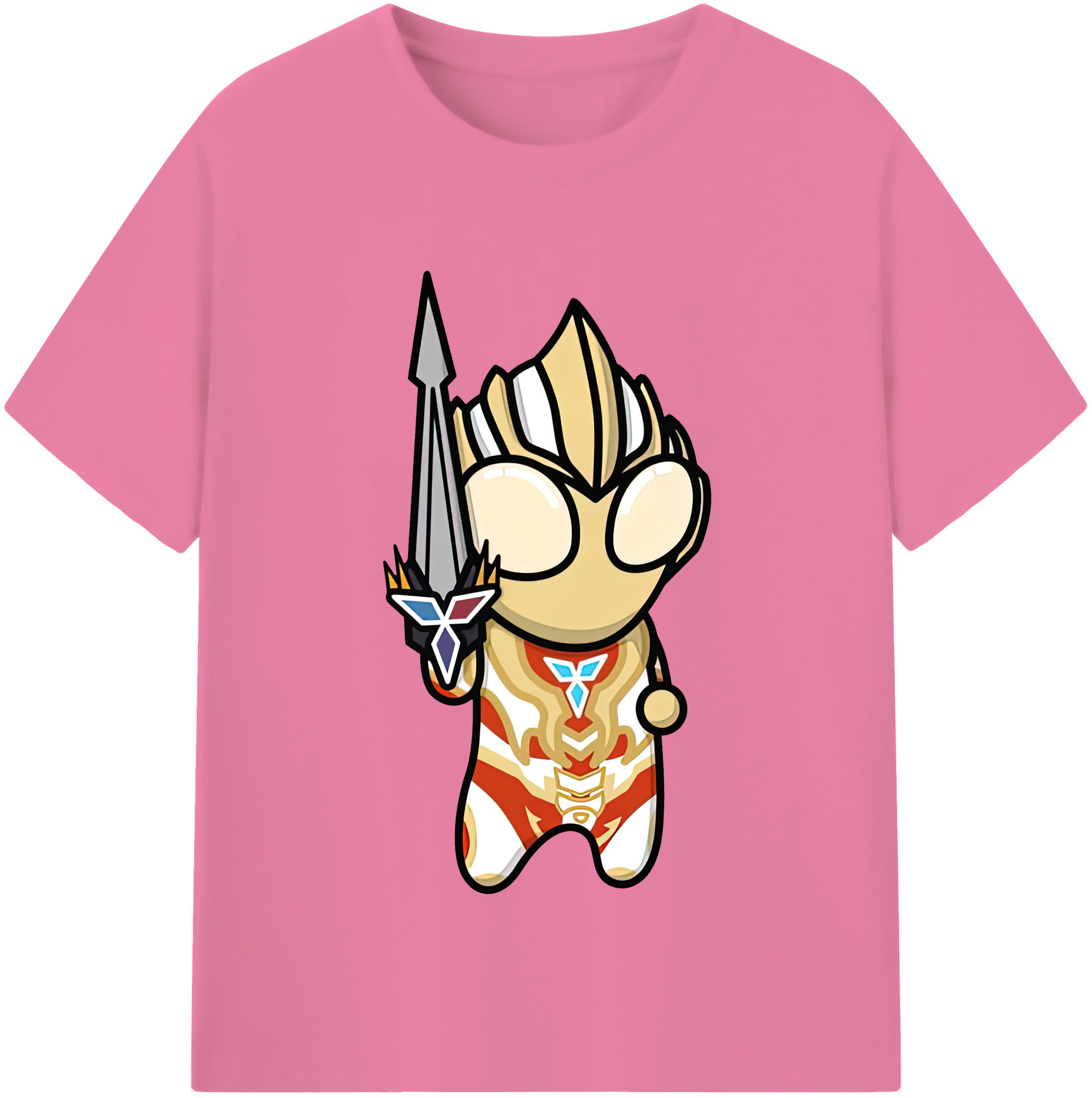 （画像用） ウルトラマン Ultraman 綿100％半袖Tシャツ（フロントプリント）